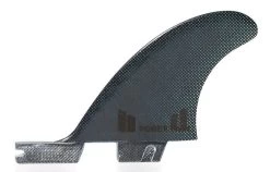 FCS II Power Twin + Stabiliser Fin Black