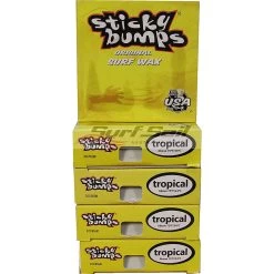 Sticky Bumps Tropical Water Original Surf Wax 5 Pack