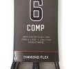 Ocean And Earth Diamond Flex Comp Leash BLACK 6 Ft -Best Surf Shop 577599