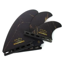 Asher Pacey 5.79" Carbon Stealth Twin Fin Set - Black Gold -Best Surf Shop 579 asher pacey blackgold singletab 1 10926.1677565004