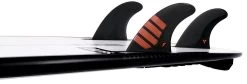 Futures F4 Alpha Carbon Red Small Tri Fin Set