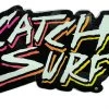 Catch Surf Tropical Logo Sticker Black White