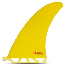 Futures Gerry Lopez Fibreglass Yellow Longboard Fin