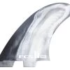 FCS II MR PC Twin+1 XLarge Fin Set Black White Swirl -Best Surf Shop 607292