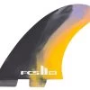 FCS II MR PC Twin+1 XLarge Fin Set Black Colour Swirl