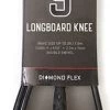 Ocean And Earth Diamond Flex Longboard Knee Leash Black 9 Ft -Best Surf Shop 612151