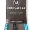 Ocean And Earth Diamond Flex Longboard Knee Leash Blue 9 Ft -Best Surf Shop 612168