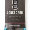 Ocean And Earth Diamond Flex Longboard Leash Blue 9 Ft -Best Surf Shop 615051