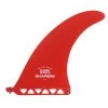9" Classic Series Longboard Fin - Light Red