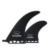 7.3" Clinton Guest Longboard Fin - Single Tab - Black