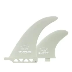 7.3" Clinton Guest Longboard Fin - Dual Tab - Nude