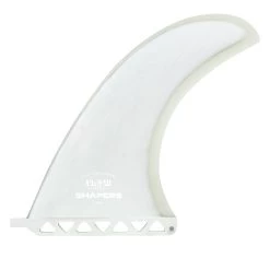 10" Flow Series Longboard Fin - White Clear