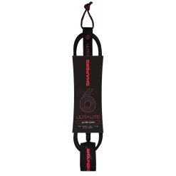 6ft Ultra-Lite Comp Leash - Black