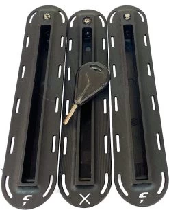 Aussie Skegs Futures Tri Fin Plug Set