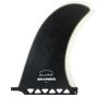 10.8" Dane Pioli Longboard Fin- Black Clear -Best Surf Shop dan pioli 108 20779 48285.1611195417