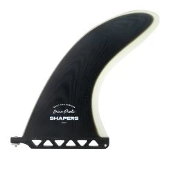 10" Dane Pioli Longboard Fin - Black Clear