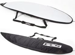 FCS Short Board Classic All Purpose Cover Black White