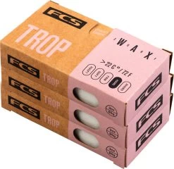 FCS Tropical Wax 3 Pack