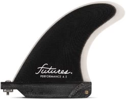 Futures Performance Fibreglass Black Grey Longboard Fin -Best Surf Shop fpblackgrey 1