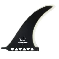 9.75" Gatto Box Fin - Black Clear