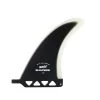 7" Rage Series Longboard Fin - Black Clear